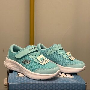 Skechers Kids Aqua Mint adaptive closure lite pro Athletic Sneakers size 10 NEW